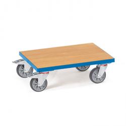 Carro para cajas Euro - con placa base - enrasado en el bastidor - 250 kg