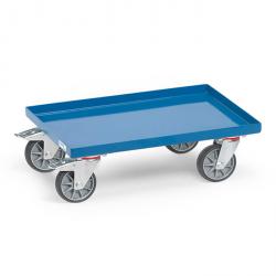 Carro para cajas Euro - con plataforma de chapa - 250 kg