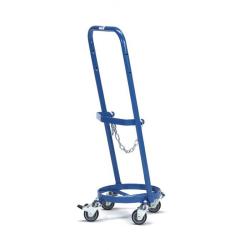 Poj&iacute;zdn&yacute; reg&aacute;l na ocelov&eacute; lahve - pro 1 plynovou l&aacute;hev 11 kg - &Oslash; 300 mm - TPE pl&aacute;&scaron;tě