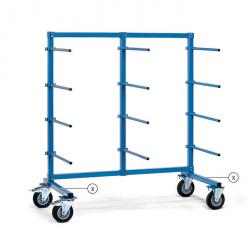 Rolbrug voor draagarmwagen - incl. bevestigingsmateriaal