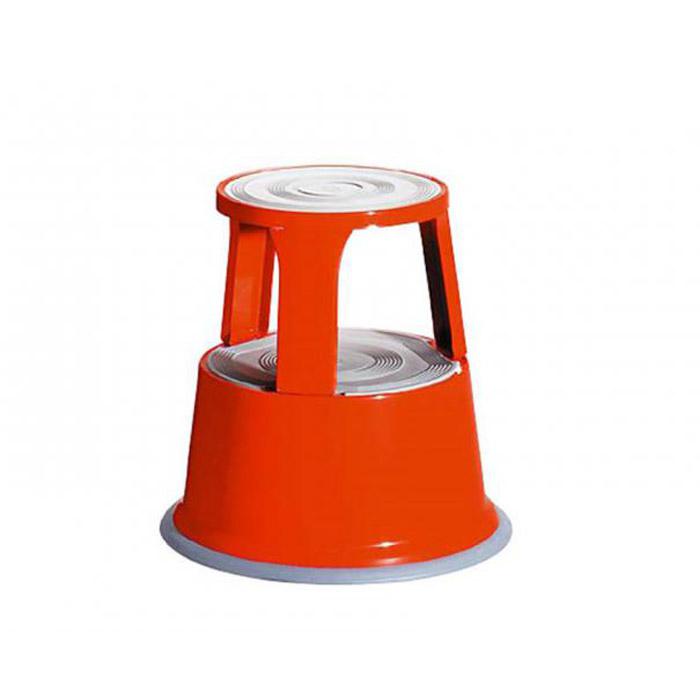 Tritthocker - aus Stahl - verschiedene Farben - Tragkraft 150 kg