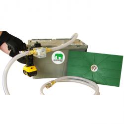 Avtrekkssett ELEPHANT - med flat sugematte - pumpehjulspumpe uten drivverk - strømningshastighet 60 l / min - 4 bar