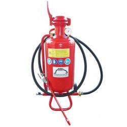 Hidrolimpiadora profesional - móvil - depósito de 25 litros - consumo de aire de 500 a 800 l/min a 4 a 6 bar