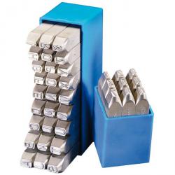 Slagletterstempel - GRAVUREM-R 0-9 + A-Z - 2-12 mm