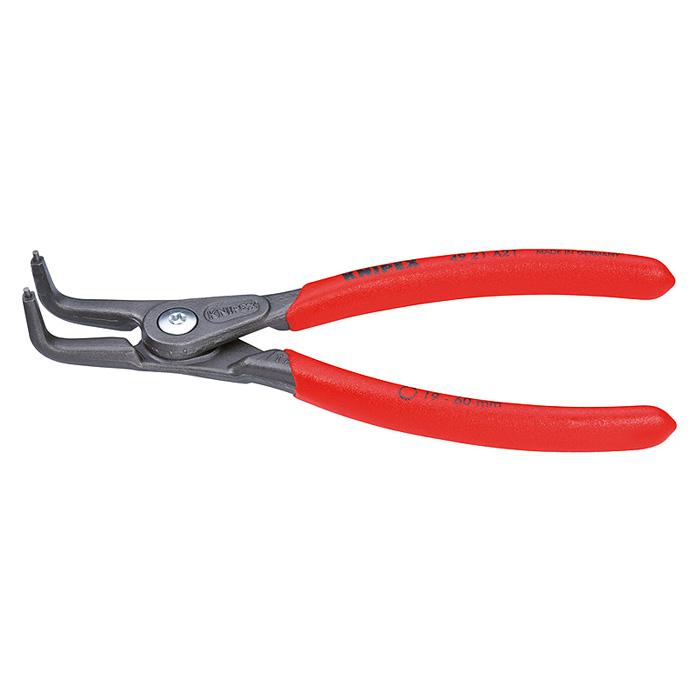 Precisie-borgringtang - lengte 140-320 mm - grijs geatramenteerd - geschroefde scharnier