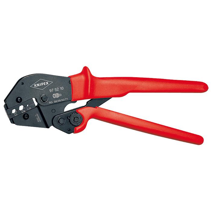 Krimptang - lengte 250 mm - met openingsveer - ook voor bediening met twee handen