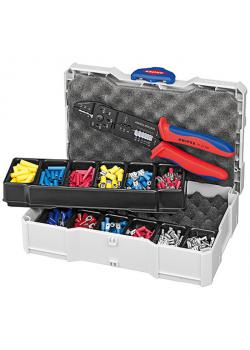 Crimp-assortiment - met crimp-tang - voor kabelverbinders