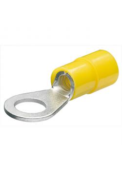 Kabelskor - ringformade - isolerade - skruv-Ø 3-10 mm - 100/200 stycken