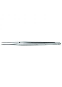 Presisjons-pinsett - med styrestift - fintannet - smale spisser