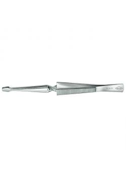 Cross tang - nikkel - fint taggete - 160 mm - godt klemte