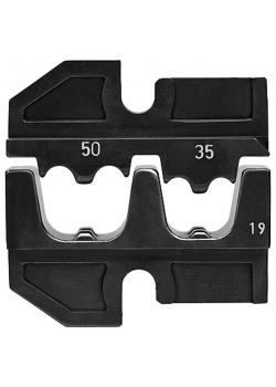 Krimpinzet - voor adereindhulzen - capaciteit 35 - 50 mm²