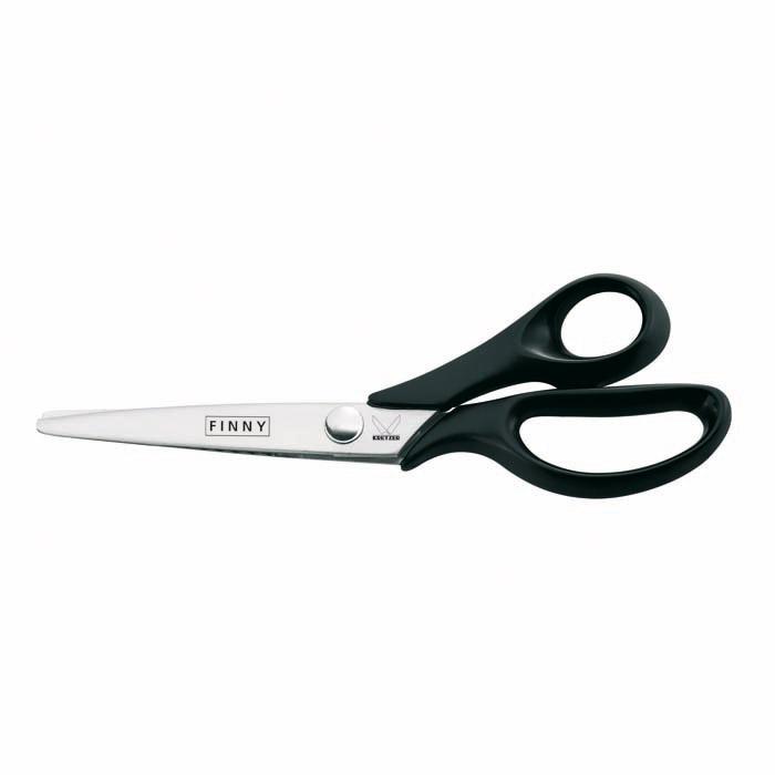 Zackenschere "Finny" -  gezahnt - rostfrei - Gesamtlänge 20-25 cm