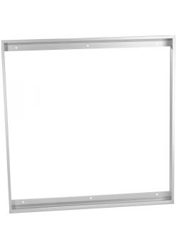 Aufputzrahmen für LED-Panel - Alu oder weiß