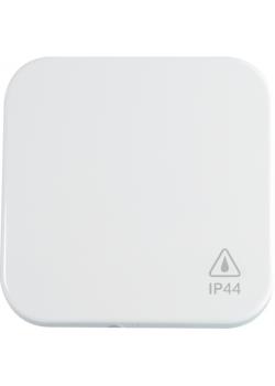 Wippe - IP 44 - Opus 1 - mit Abdeckrahmen - Wippenmaß 58,6 x 58,6 mm