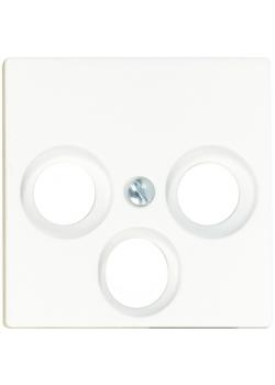 Antennenabdeckung Opus® 55 - 3-Loch TV/RF/SAT