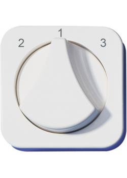 Abdeckung Opus® 1 - für 3 Stufen-Drehschalter - Bedruckung 2 / 1 / 3