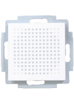 UP-Lautsprecher Opus® 55 - mit Abdeckung - Farbe polarweiß - Einbautiefe 26 mm