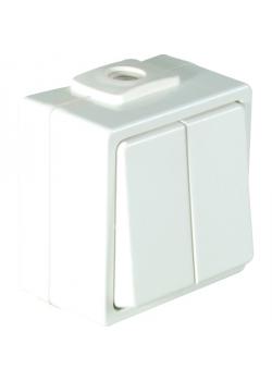 AP/FR Serienschalter "OPUS-AQUA" - mit Wippe - IP54