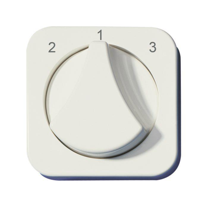 Afdekking Opus® 1 - voor 3-traps draaischakelaar - bedrukking 2 / 1 / 3