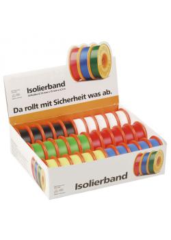 Thekenaufsteller mit 30 Rollen Isolierband - VDE 0340 - 4,5 m