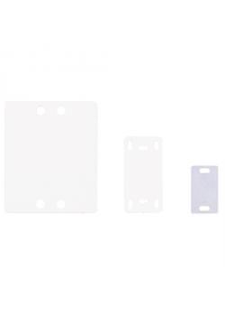 Label voor kabelbinders - 100 stuks - kleur naturel