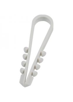 Pistokesilmukka - materiaali polypropeeni - väri vaaleanharmaa - ulosvetoarvo 40 kg