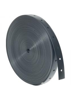 Plastikowa taśma montażowa - długość 10 m roll - perforowane - szerokość x grubość 13 x 1,2 mm