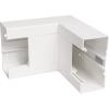 Binnenhoek - voor kabelgoot - kleur: zuiver wit - PVC