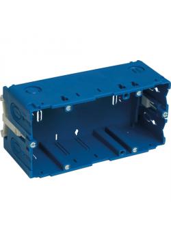 caja de embalaje 2 pulgadas - Profundidad 50 mm - Color azul - PU 5 uds - Precio por unidad de embalaje