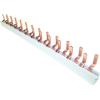 carril de clavijas bifásico - Longitud de 82 a 1016 mm - Polos de 4 x 2 a 56 x 2 - Corriente nominal 63 A