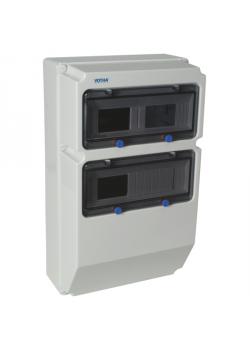 Lege behuizing voor wandverdeler "Wuppertal" -  IP 67 - 504 x 297 x 177 mm
