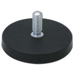Neodyymi Pot Magnet - ulkokiertein - Ø 22-88 mm - kumitetut