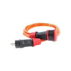 Verlengkabel "SCHUKO" - lengte 10 m - stekker Schuko 16 A - 230 V spanning
