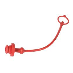 ValCon® stofkap serie VC-ISO-B - voor mof - kunststof - rood - DN 6 tot 20
