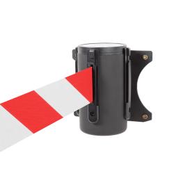 Wandmontage ALW 10 - Materiaal metaal - Uittrekbare lengte 3 m - Kleur band naar keuze - Behuizing zwart