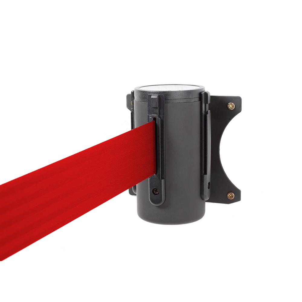 Wandmontage ALW 10 - Materiaal metaal - Uittrekbare lengte 3 m - Kleur band naar keuze - Behuizing zwart