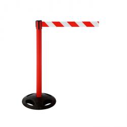 Afzetpaal "GLA 26" - kunststof - hoogte ca. 100 cm - bandbreedte 10 cm