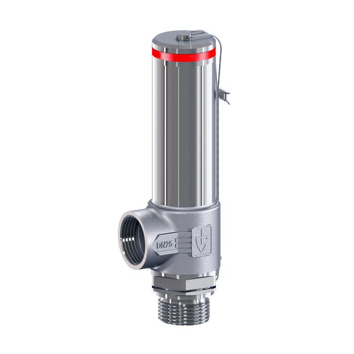 Sicherheitsventil - Baureihe 2400 - Edelstahl - gasdichte Ausführung - 1/4“–1“ - 0,2–70 bar