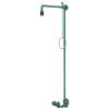 Lichaamsnooddouche "B-SAFETY" - met oogdouche - voor wandmontage opbouw
