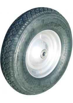 Wheel - for kottik&auml;rryille - 400 x 100 mm - nylon laakerit ja akseli