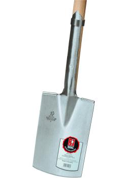 Grubbing spade/tree nursery spade "Ideal" - Hickory T-handle - polished