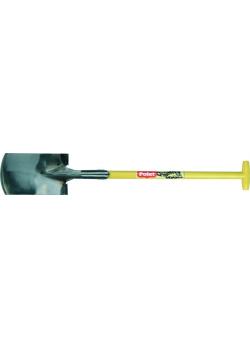 Spade "Polet R 2FT" - Ergo-T-steel - gehard - Ø 280 x 180 mm