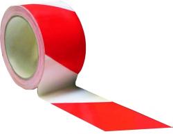 Waarschuwingsmarkeringstape - zelfklevend  - 60 mm x 66 m - PVC