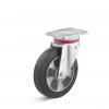 Rueda giratoria de alta carga - Rueda de goma maciza - Diámetro de rueda de 100 a 250 mm - Altura de construcción de 127 a 297 mm - Capacidad de carga de 180 a 500 kg
