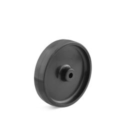 Koło z poliamidu - łożysko ślizgowe - Ø koła 50 mm - nośność 50 kg