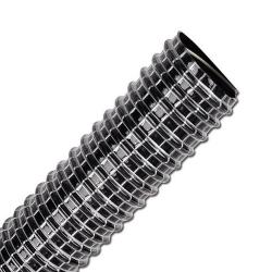 Tuyau spiralé PVC Superelastic - Ø intérieur 25 à 102 mm - Ø extérieur 31 à 108 mm - Rayon de courbure 25 à 102 mm - Prix par rouleau