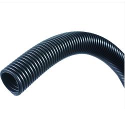 Tuyau d'aspiration PE/C - avec raccords - noir - conducteur - Ø 38 et 50 mm - longueur 5 m - prix par rouleau