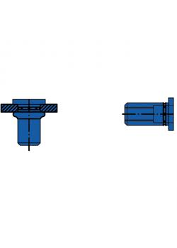 Blindmutter PolyGrip® - Stål - Truss Hode