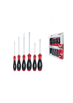 Skrutrekkere SoftFinish® - sett (6 stk) - spor / Phillips - 302 Ht6 SO