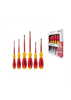 Skrutrekkere SoftFinish® elektrisk slimFix - sett - med spor / Phillips